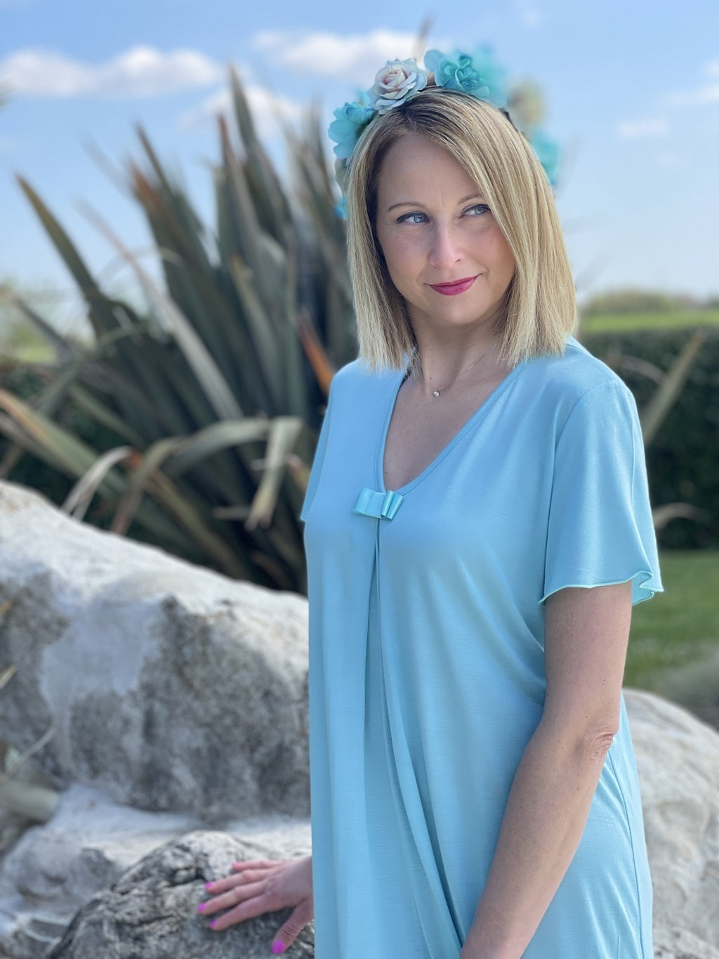 Camicia Impero Fiocco