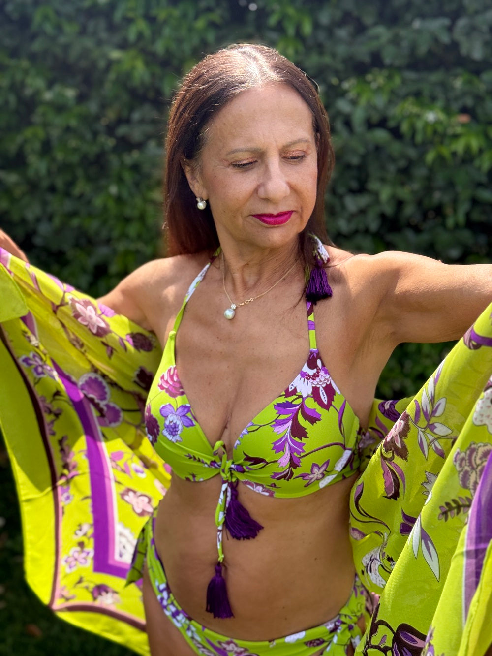 Bikini Push Up Fiori 34302