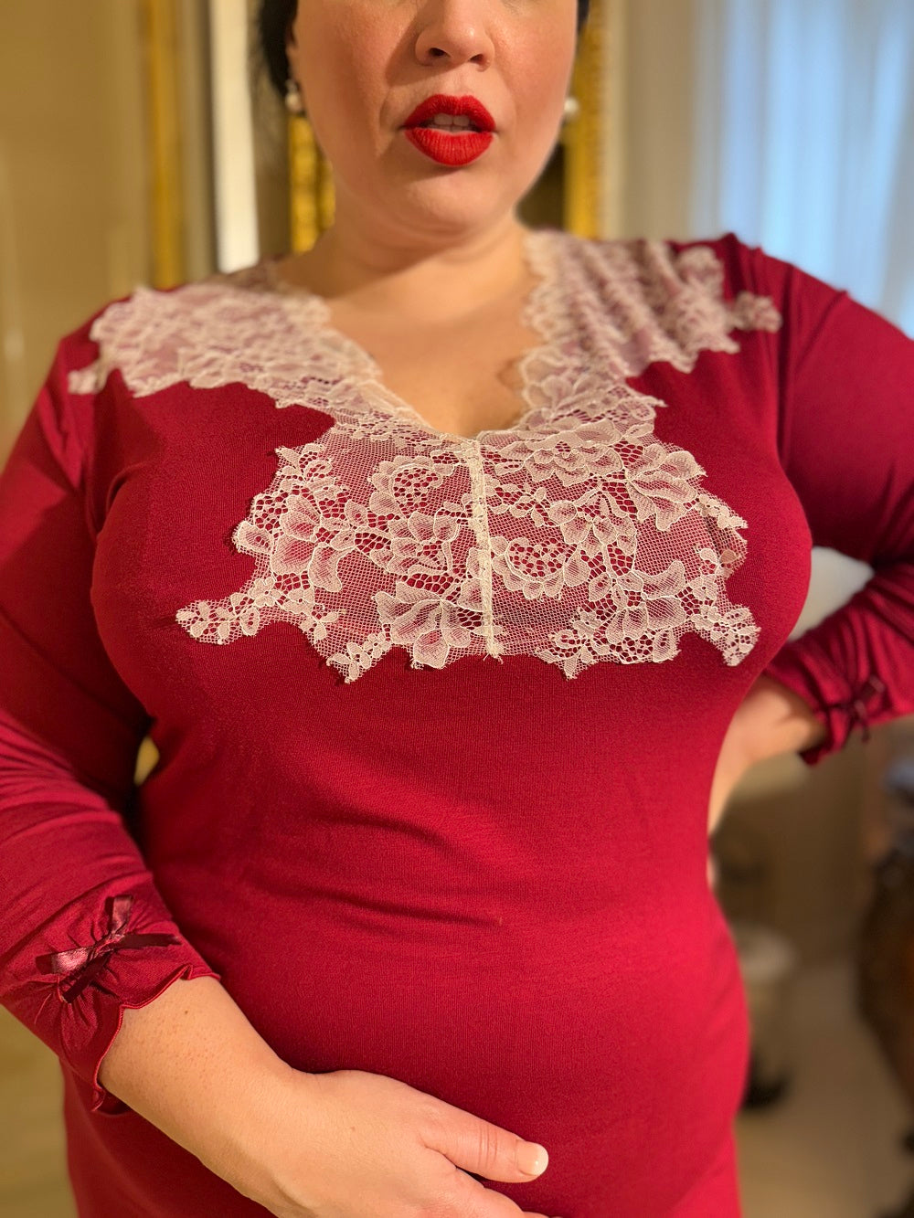 Pigiama Donna Manica Lunga Vittoria