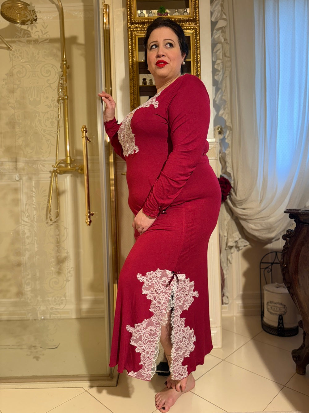 Camicia Donna Manica Lunga Vittoria