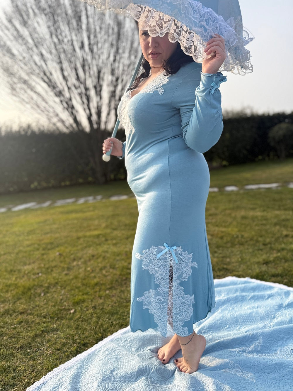 Camicia Donna Manica Lunga Vittoria