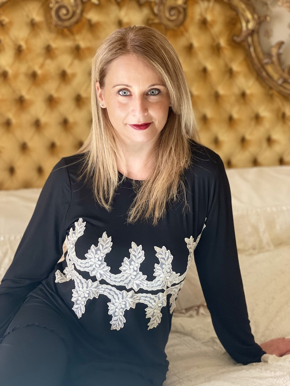 Pigiama Donna Manica Lunga  Zina