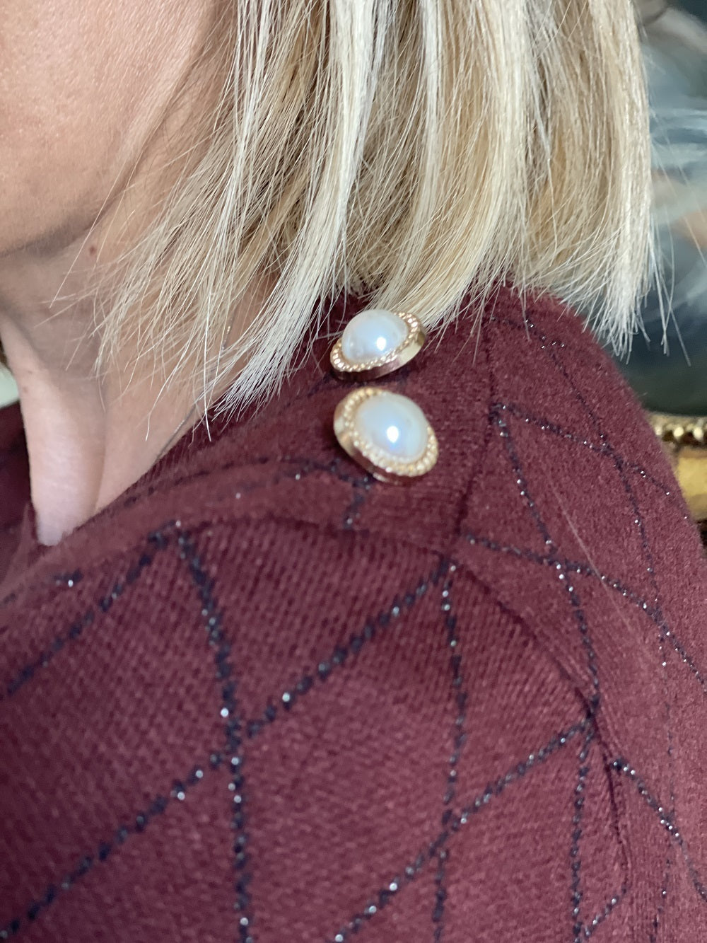 Tuta Home Rombi Lurex