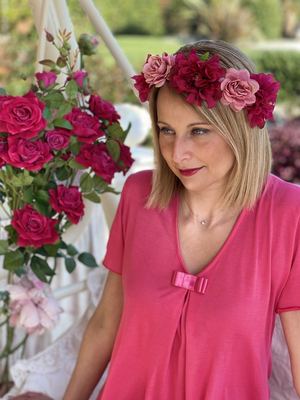 Camicia Impero Fiocco