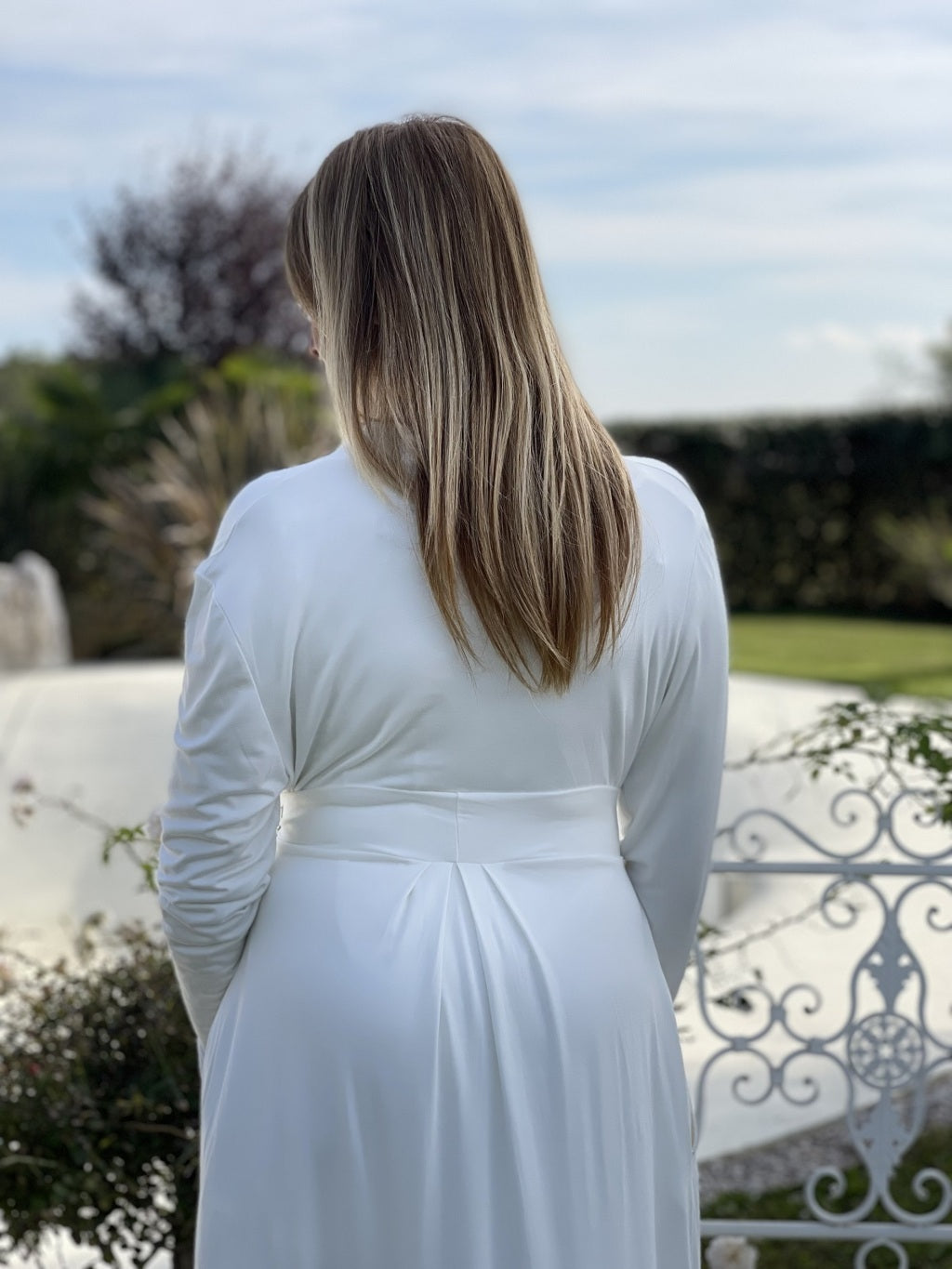 Vestaglia Bruna Manica Lunga Donna