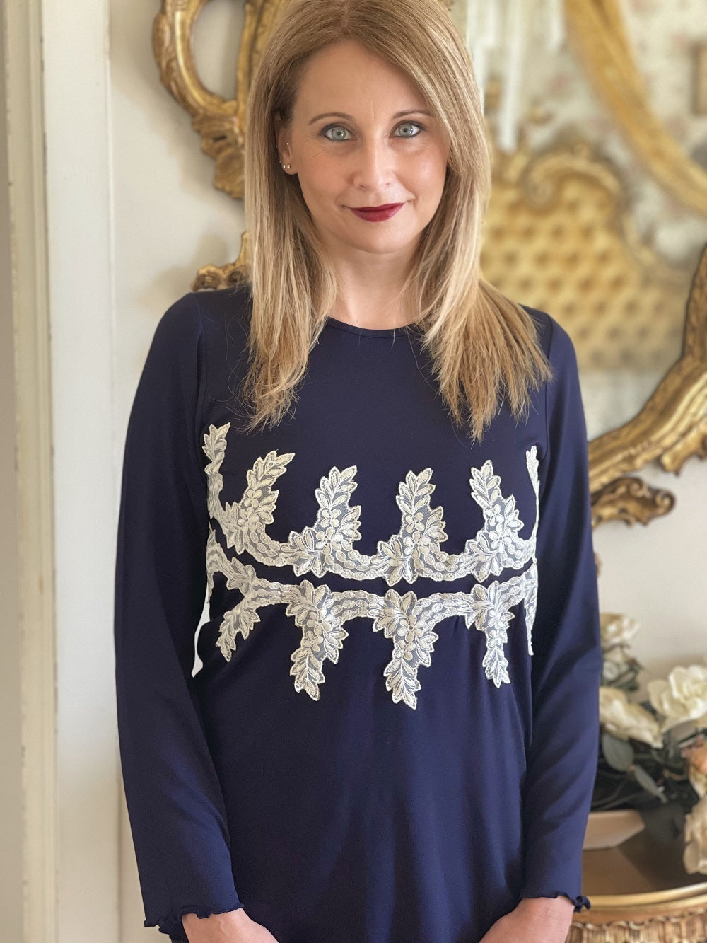 Pigiama Donna Manica Lunga  Zina