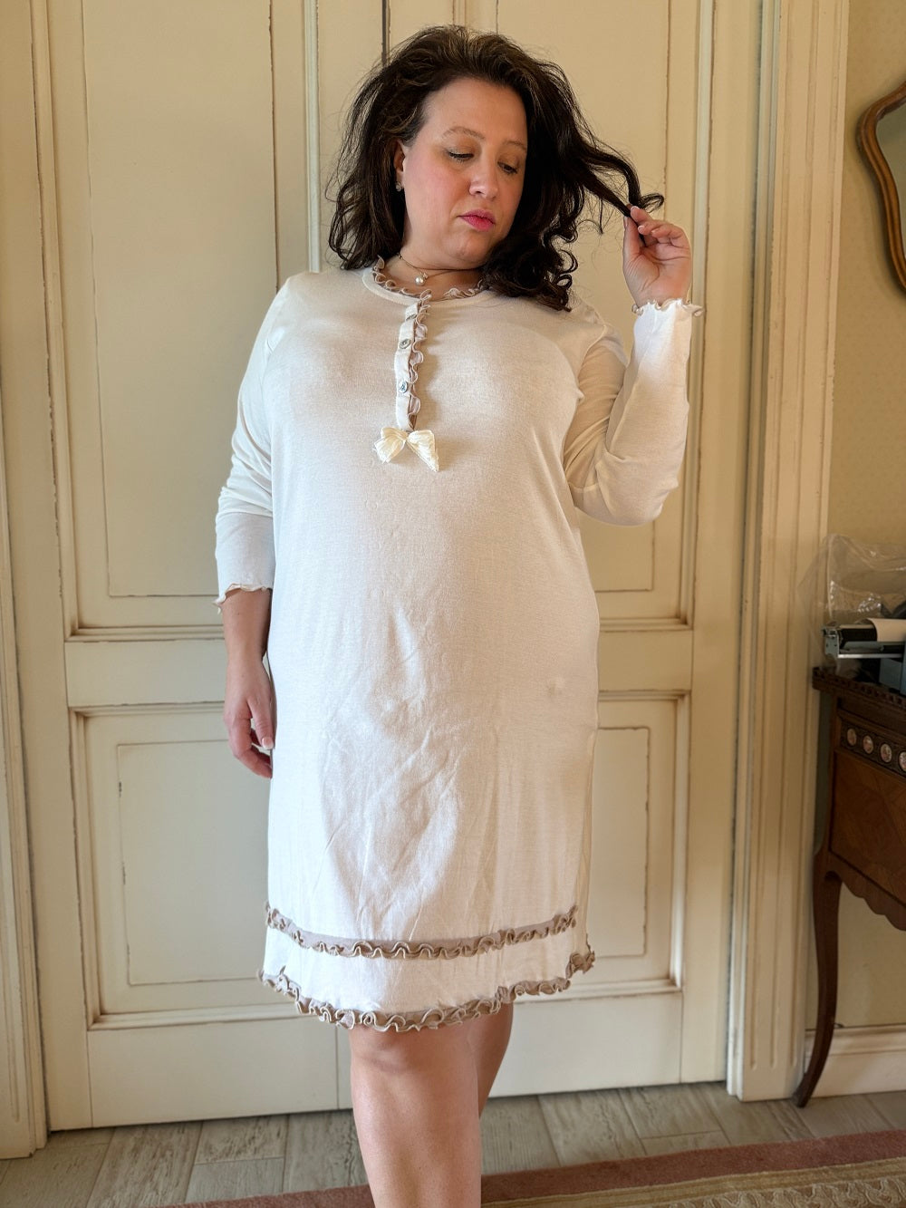 Camicia Donna Manica Lunga Modal Giorgia