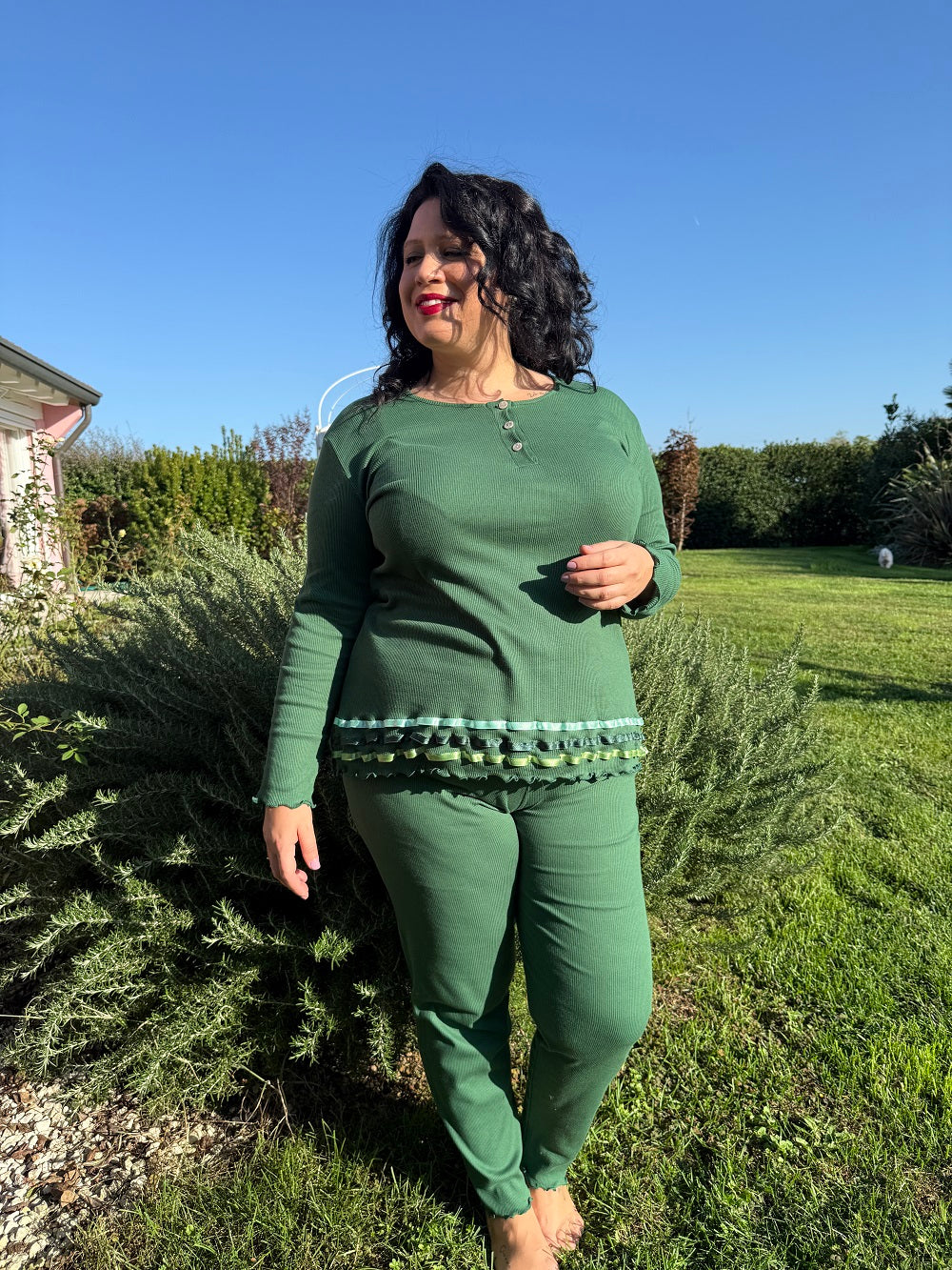 Pigiama Donna Manica Lunga Alice